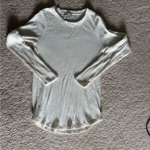 Abercrombie Cozy Ribbed Long-sleeve Legging Tee